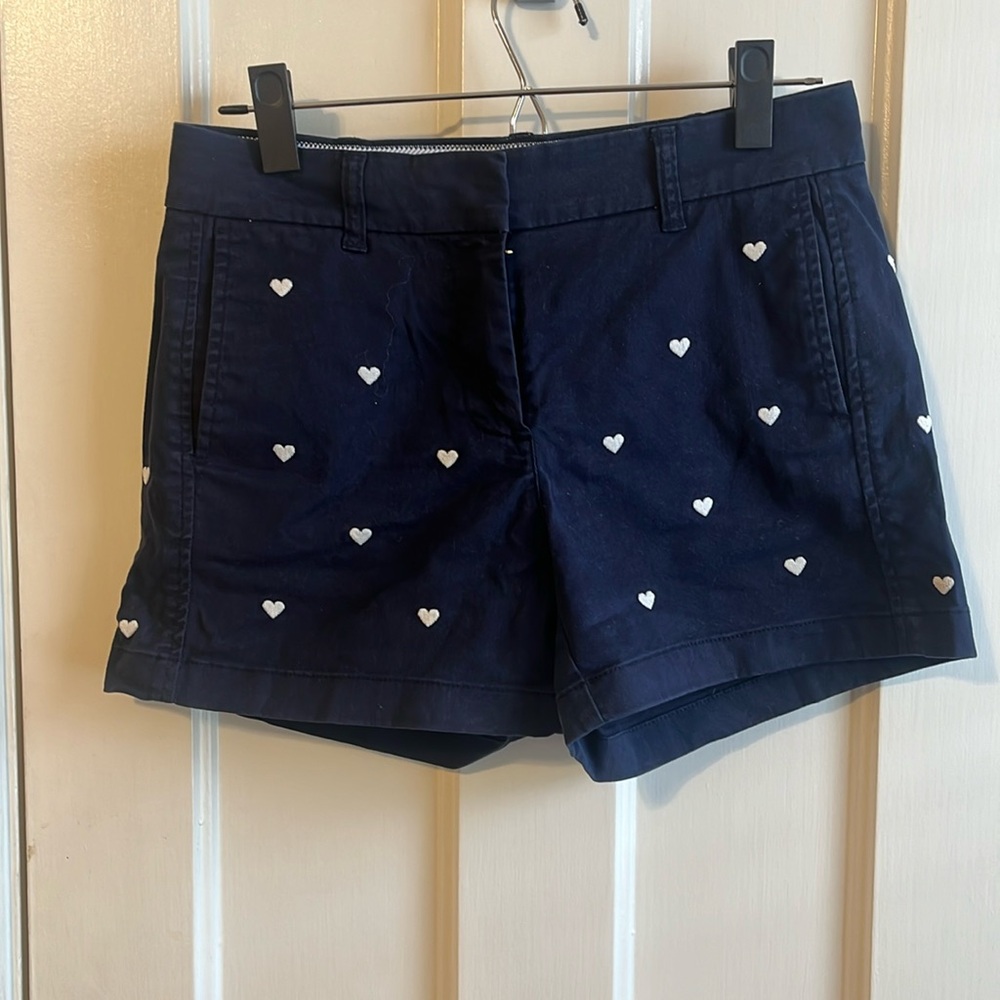 J.crew heart short size 0